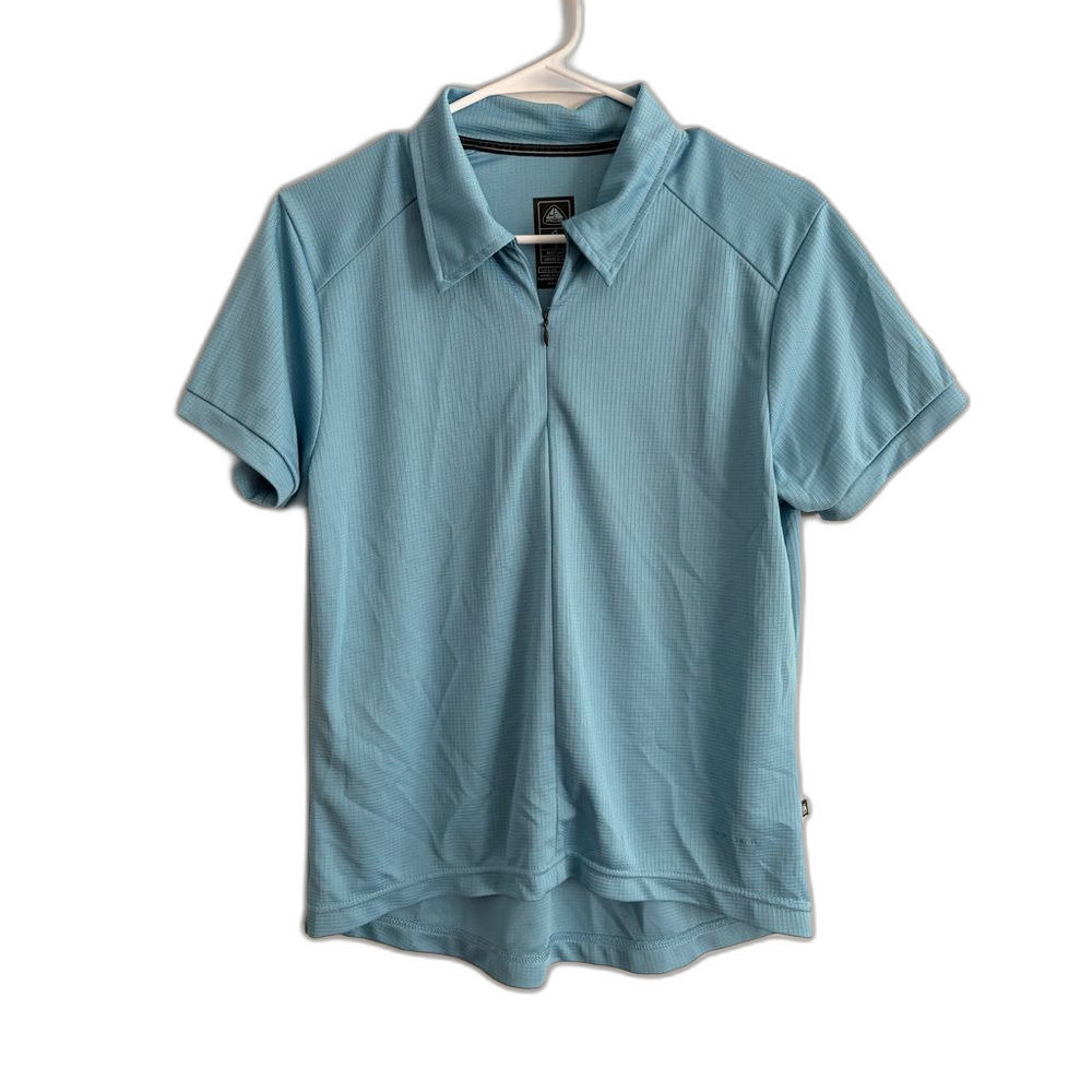 Nike ACG Base Layer 1 Women’s Large Light Blue Half Zip Shirt
